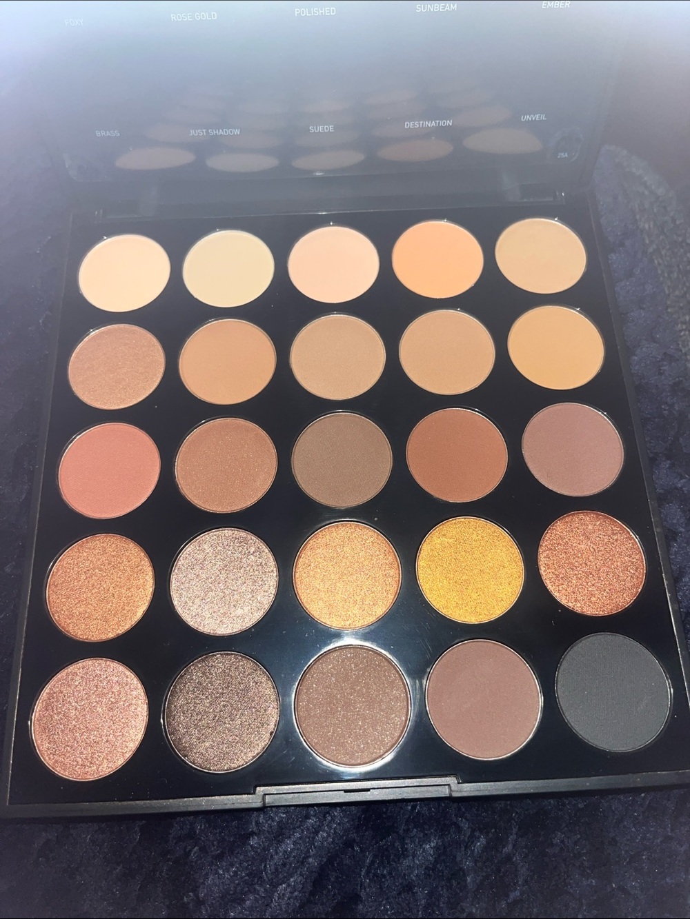Morphe eyeshadow palette Copper Spice 25A